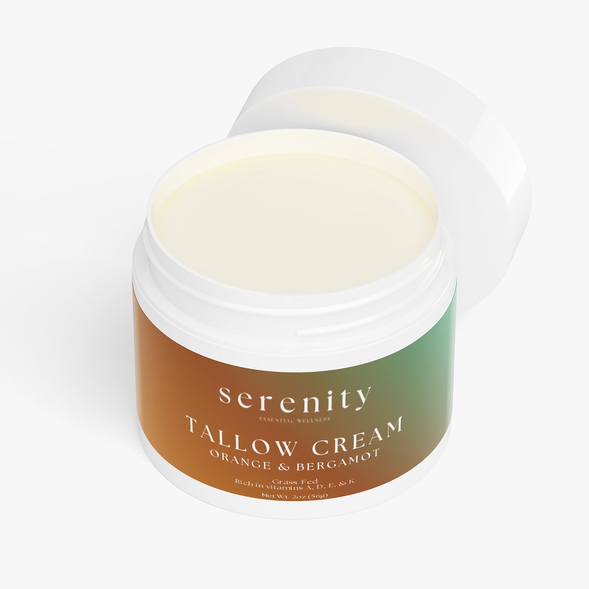 Tallow Cream Orange & Bergamot