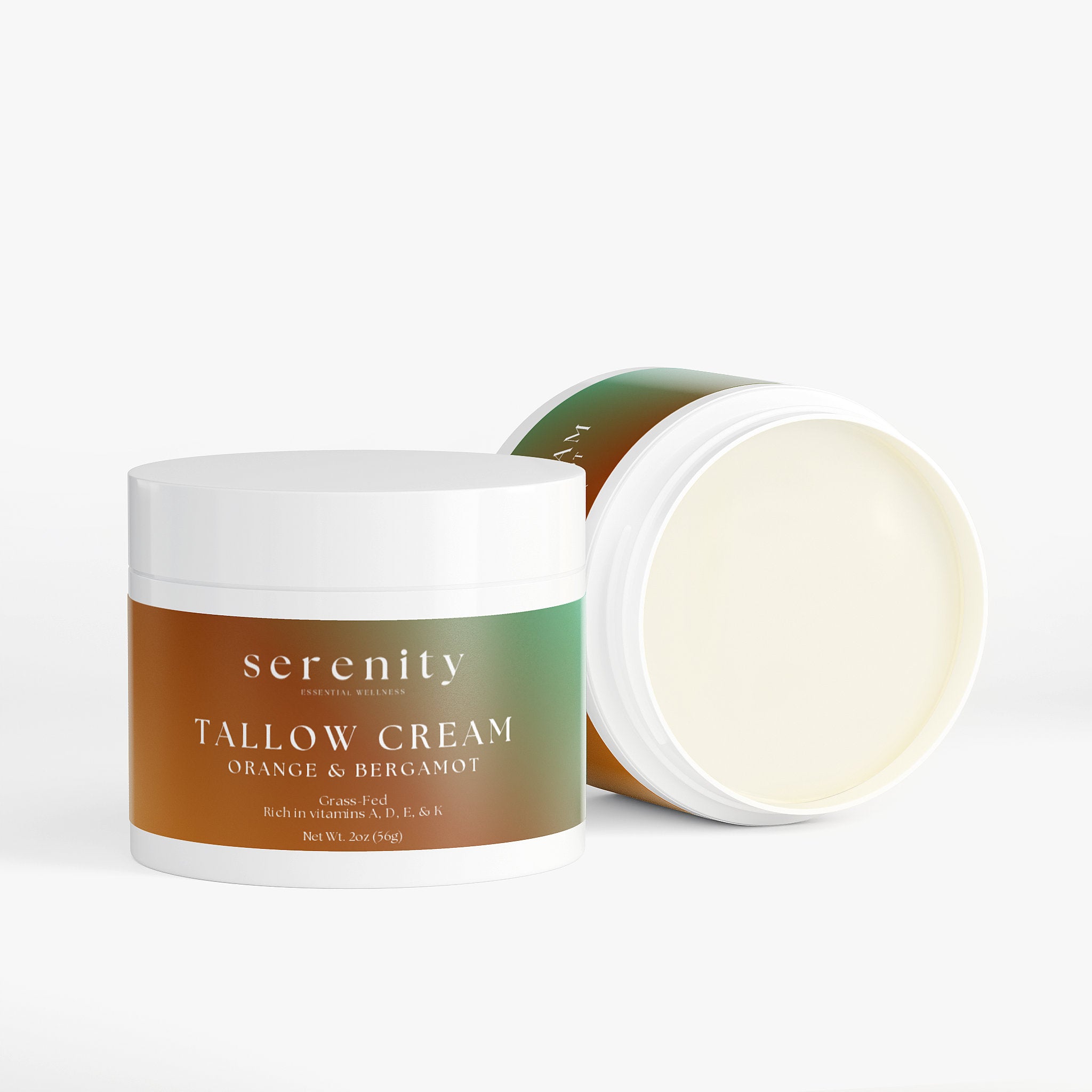 Tallow Cream Orange & Bergamot