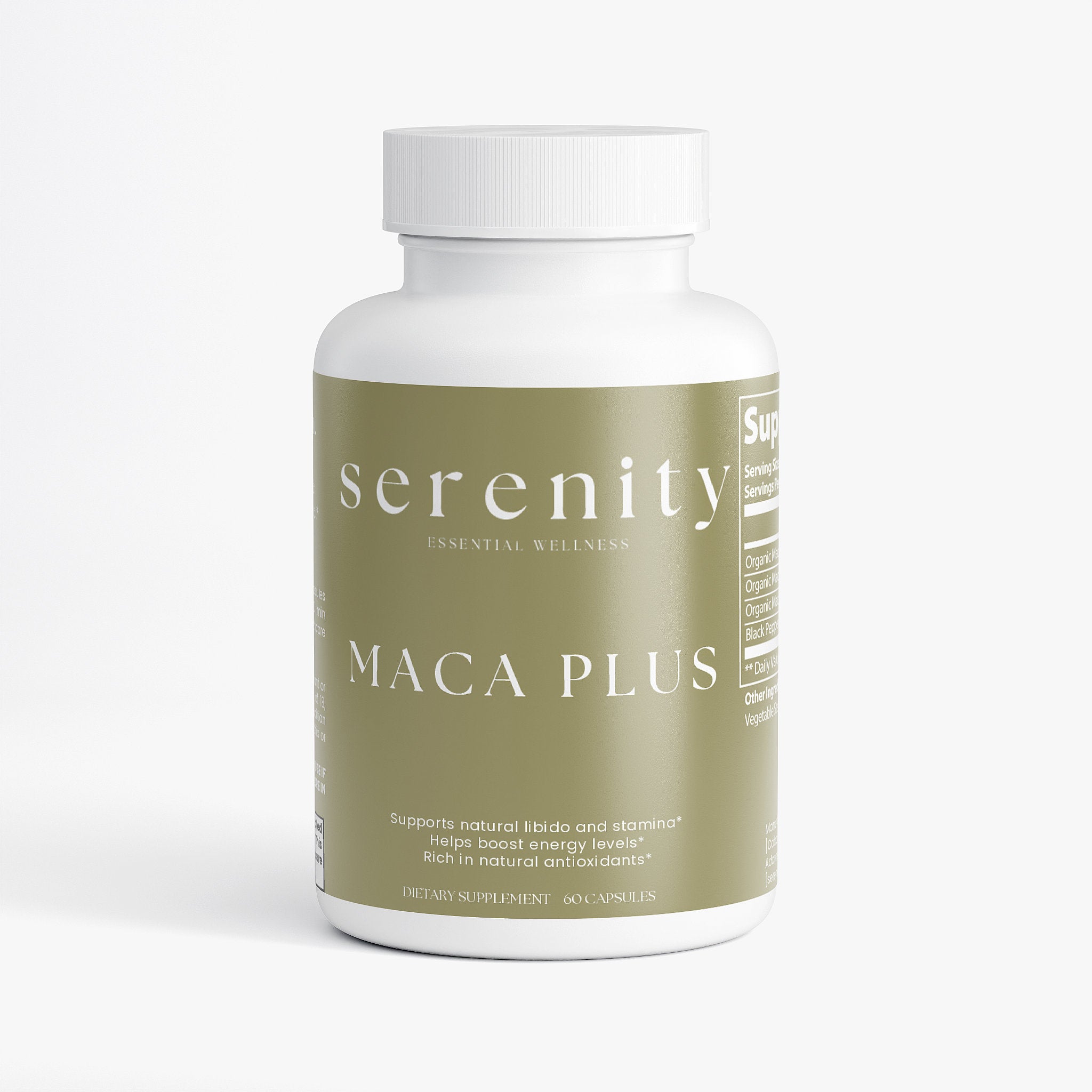 Serenity Maca Plus