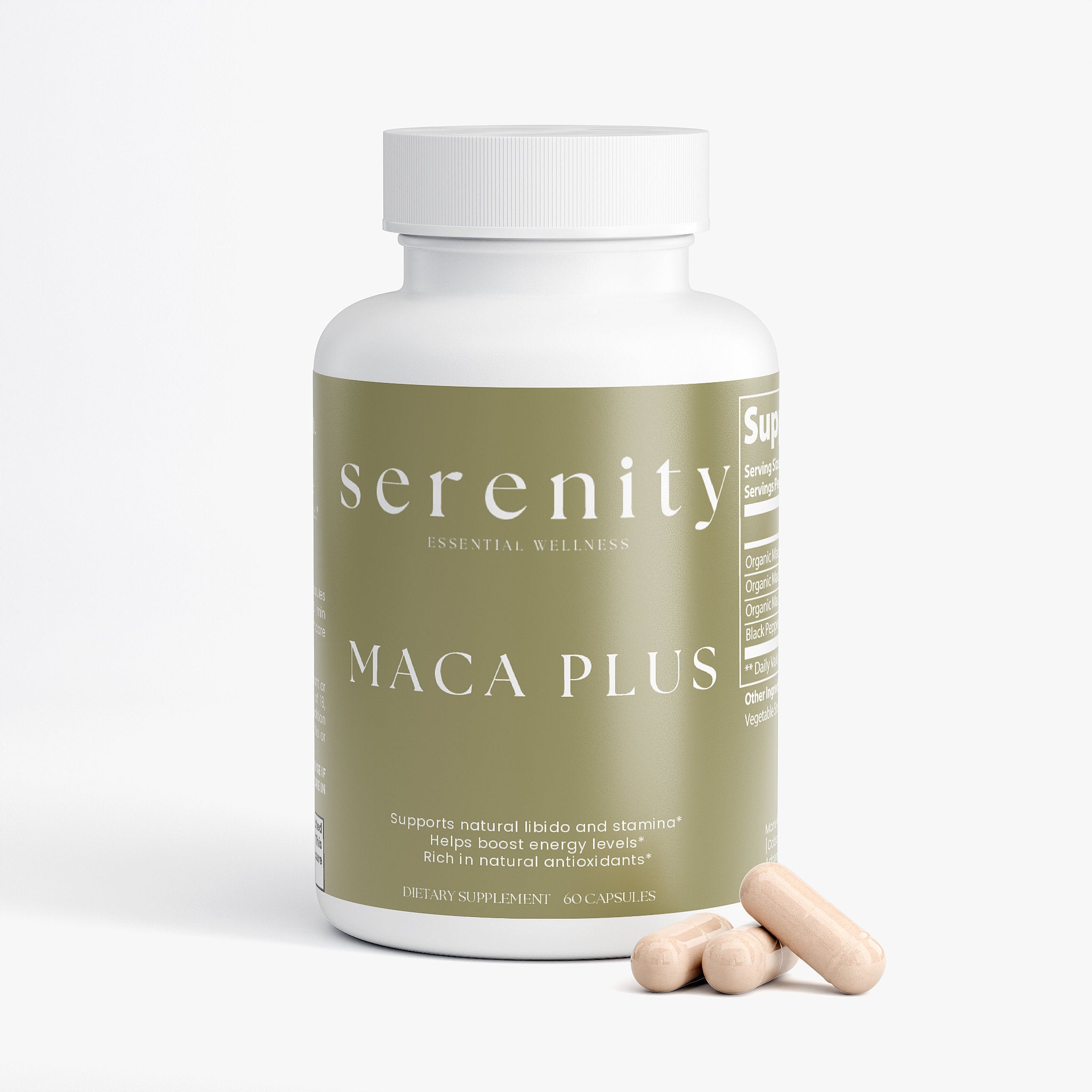 Serenity Maca Plus